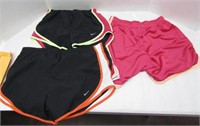 3 Pairs Nike Womens Shorts SZ XS & S