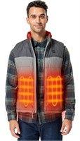 MEN'S HEATED VEST WITH BATTERY PACK SIZE XL