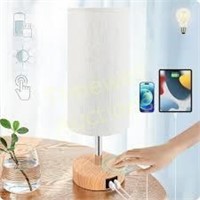 Yarra-decor Bedside Table Lamp with USB Port - Tou