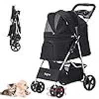 Pet Stroller For Medium Small Dogs & Cats