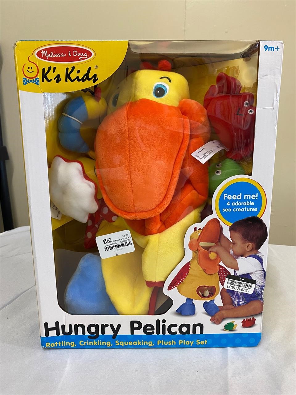 BRAND NEW Melissa & Doug Hungry Pelican Infant Toy