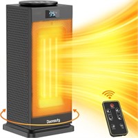 PORTABLE ELECTRIC HEATER WITH THERMOSTAT