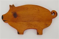 Pine Pig Cutting Board