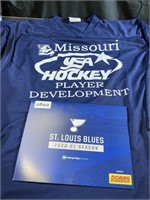 USA Hockey T-shirt W/ Blues Calendar