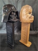 2005 Giant Pez Darth Vader & Chewbacca
