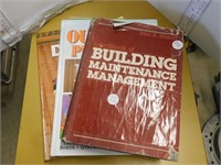 3 BOOKS - BUILDING MAINTENANCE MANAGEMENT;