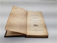 1841 Annual Report of the Registar General Book