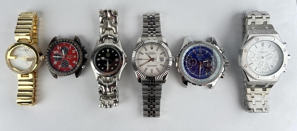 LOTF OF WATCHES - ASSUMED REPLICA
