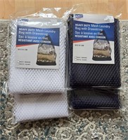Lot of 4 Mesh Laundry Bags