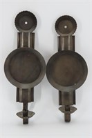 Tin Wall Sconce Candleholders