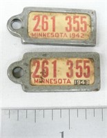 2 Disabled American Veterans Minnesota Key Ring