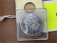 1890 CC Morgan Silver Dollar