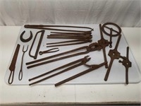 Primitive Blacksmith Shop Tools