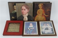 Selection of Early American Style Portraits