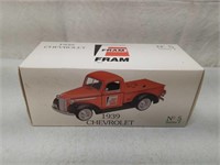 Fram Filters Diecast Truck-#5 1939 Chevrolet