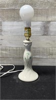 Belleek Table Lamp No Shade 15" High