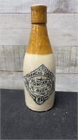 Francis Drake New Glasgow N.S Ginger Bottle With W