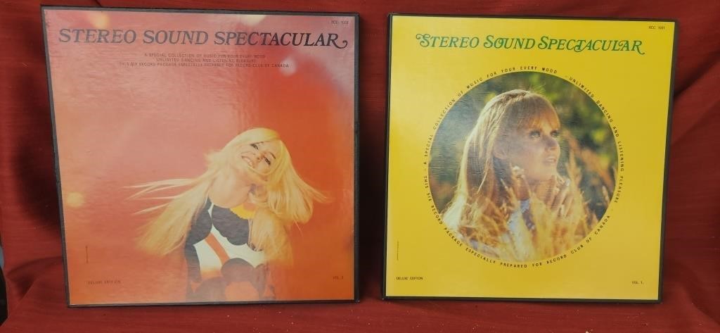 Stereo sound Spectacular records, 12 in total