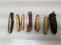 Vintage Folding Knife Lot