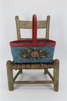 Childs Chair & Basket