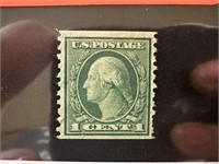 #490 MINT LH 1916 PERF 10 COIL ISSUE STAMP