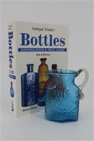 Blue Glass Creamer & Bottle Book