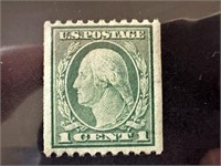 #486 MINT LH 1918 SCARCE ROTARY PERF 10 COIL STAMP