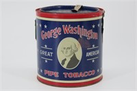 George Washington Pipe Tobacco Tin