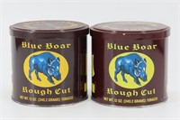 Blue Boar Rough Cut Tobacco Tins