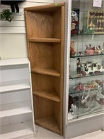 Corner unit wood shelf. 72x22x11