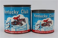 Kentucky Club Tobacco Tins