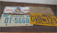 (4) License Plates- Mickey Mouse & More