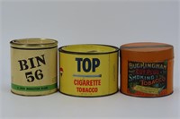 Mixed Smoking Tobacco Tins