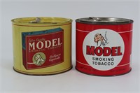 Model Smoking Tobacco Tins