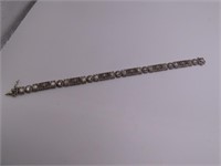 8" Sterling SIlver Joint Bling~Polish Bracelet 20g