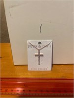 New Pippa & Rawls cubic zirconia cross necklace