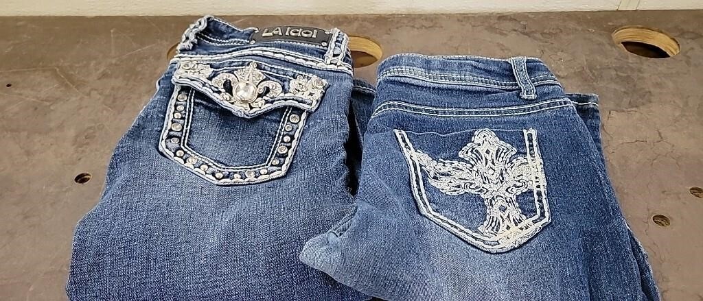 (2) Girls Size 12 Jeans