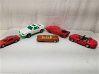 Die Cast, Tin, Plastic Toy Car Lot
