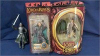 (2) NOS (1) Loose Lord Of The Rings Action Figures