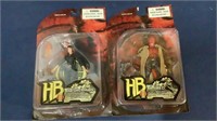 (2) New Old Stock Hellboy II Action Figures