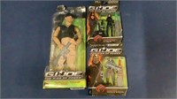 (3) New Old Stock G. I. Joe Action Figures