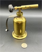 Antique Mini Brass Torch Restored U16A