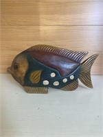 Wooden Fish Figurine