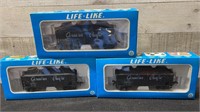 3 Boxed HO Scale Life Like Canadian Pacific Coal H