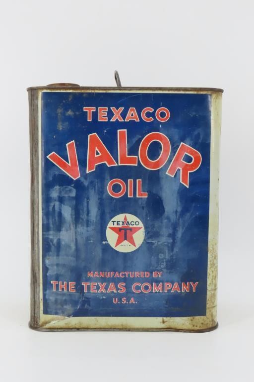 Texaco Valor Oil Can