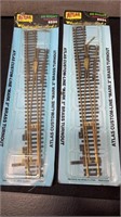 2 Unopened HO Scale Atlas Brass Turnout Switches