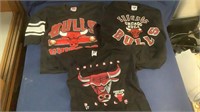 (3) Vintage Chicago Bulls Shirts