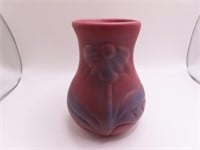 VAN BRIGGLE Pottery 4" Flower Mulberry Vase