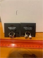 2 new Simply Vera rings size 8