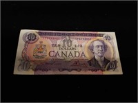 1971 Canadian Ten Dollar Bill